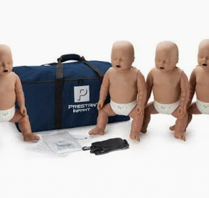 Four Professional Infant CPR-AED Training Manikins